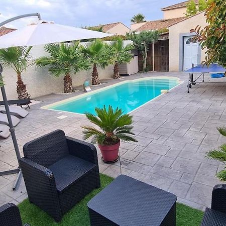 Florensac Villa Piscine De La Garrigue מראה חיצוני תמונה