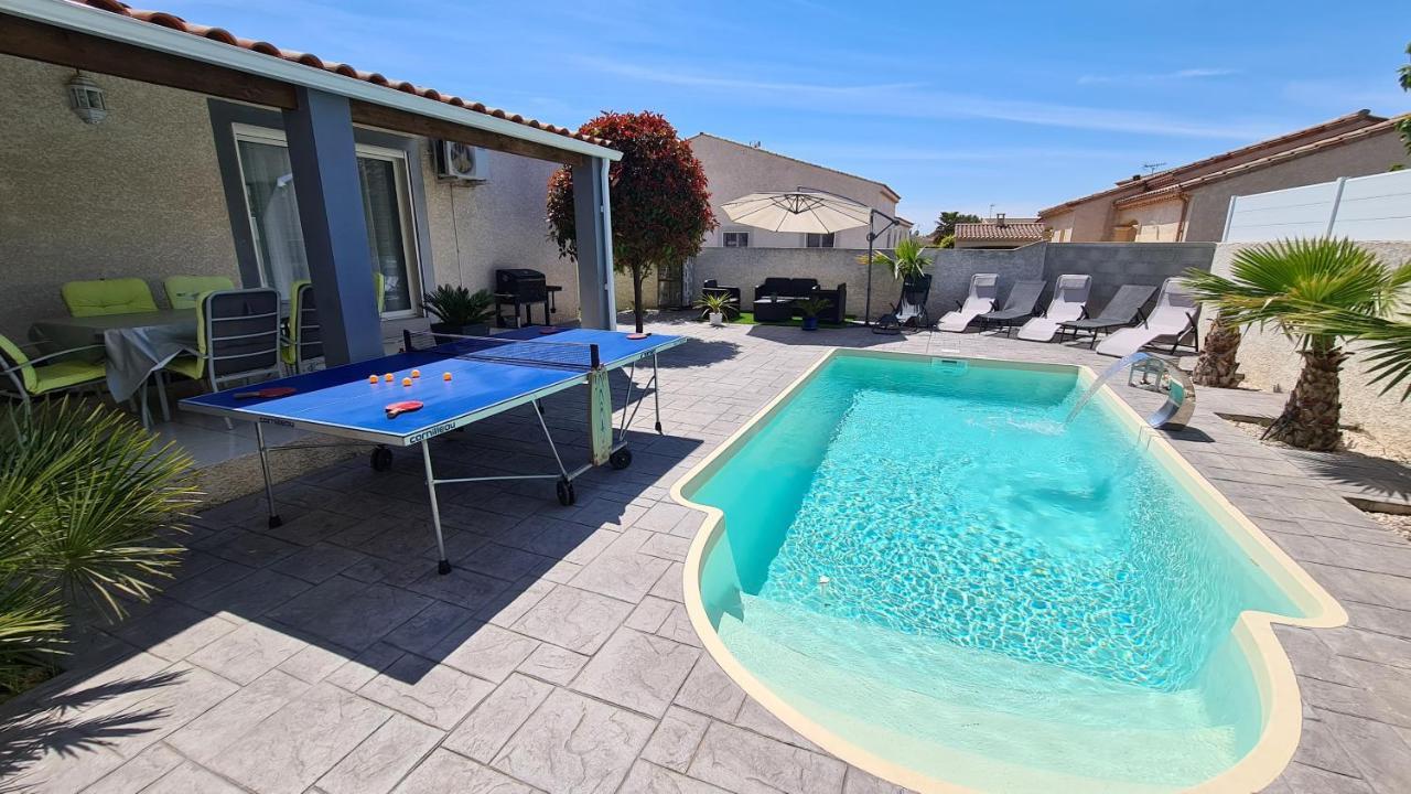 Florensac Villa Piscine De La Garrigue מראה חיצוני תמונה