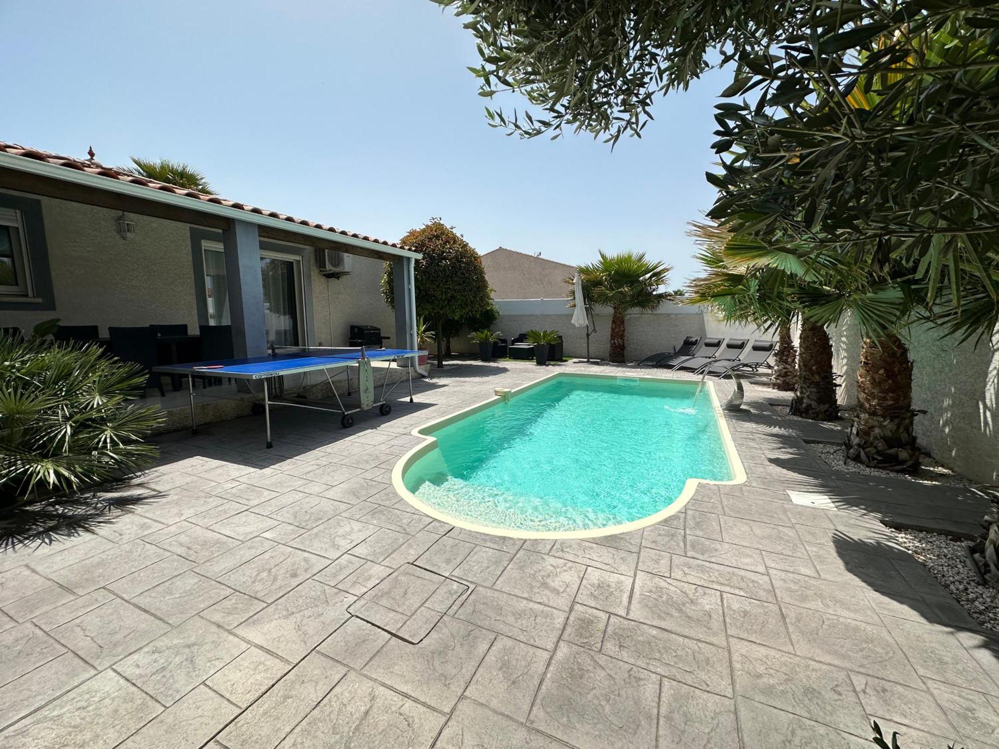 Florensac Villa Piscine De La Garrigue מראה חיצוני תמונה